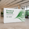 SEG Fabric Media Wall - 20ft Wide