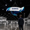Sky Tube Pinwheel Triangle Hanging Banner
