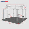 Modular Booth Kits 20ft x 20ft - Model 22