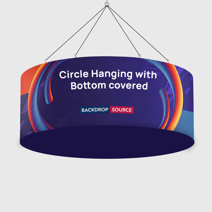Circle Hanging with Bottom covered