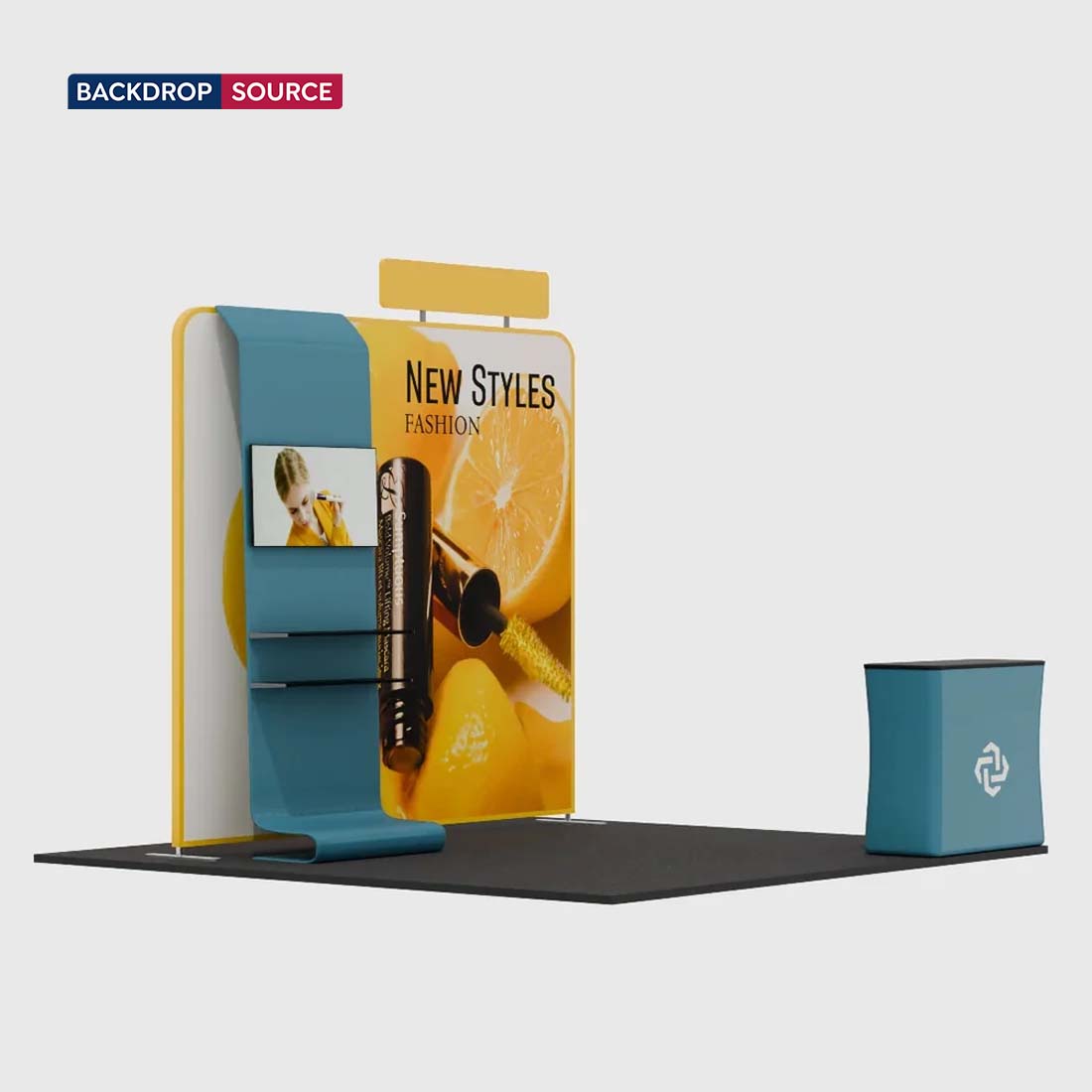 Portable Exhibit Display 10ft x 10ft - Model 16