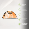 Semi-Circle Fabric Pop Up Banners  (Double Side Printed)