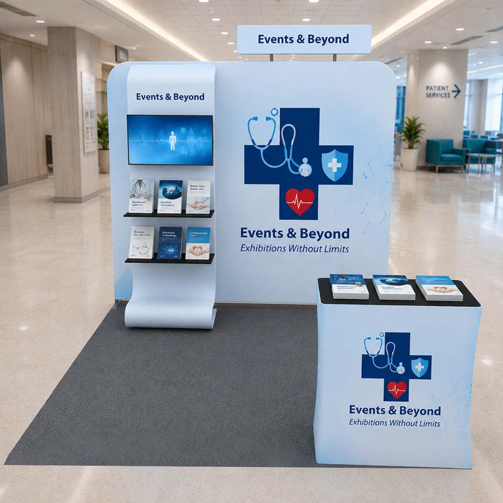 Portable Exhibit Display 10ft x 10ft - Model 16