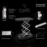 Backlit Fabric Square Pop Up Counter