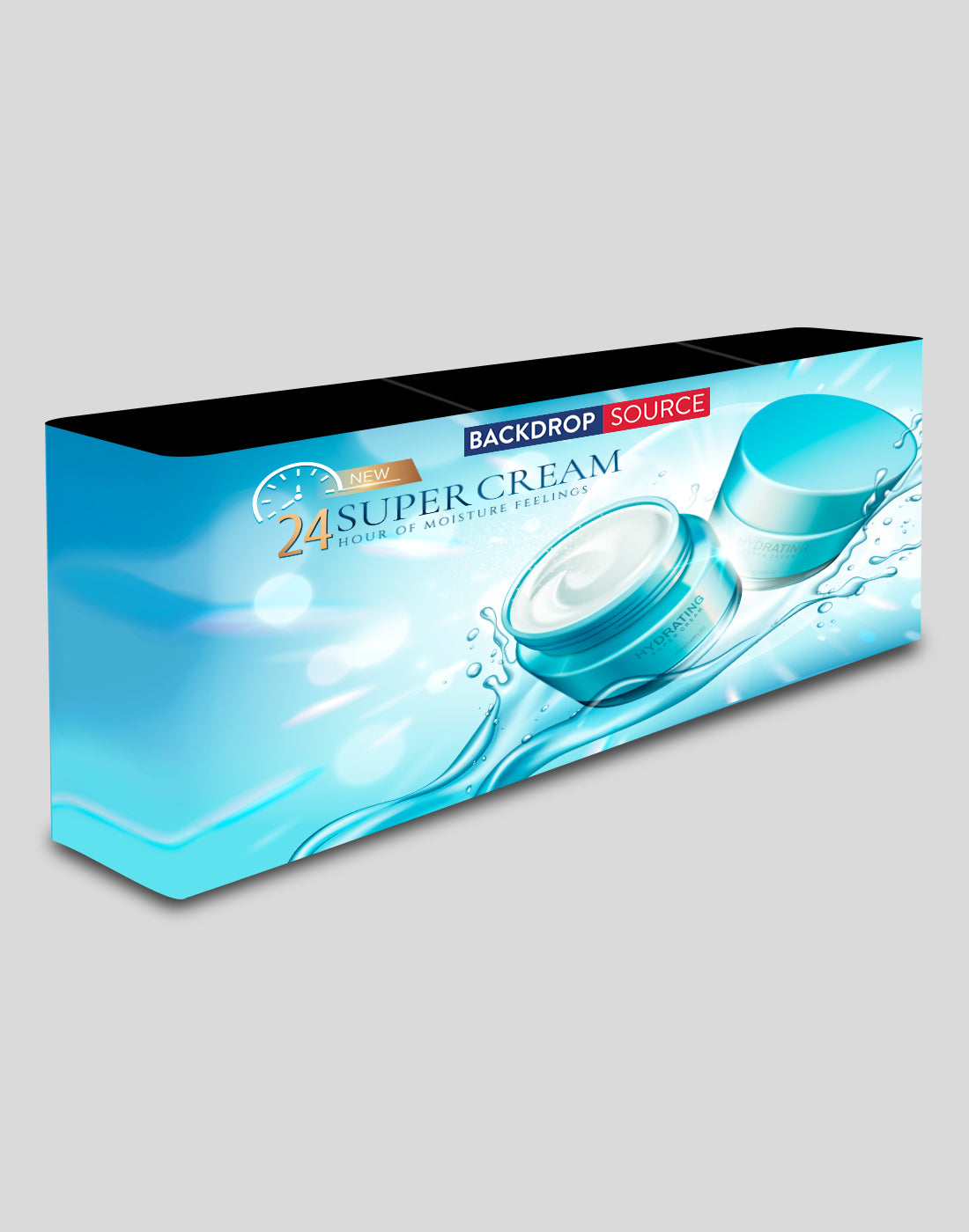 Premium Fabric Counter Display - 10ft W