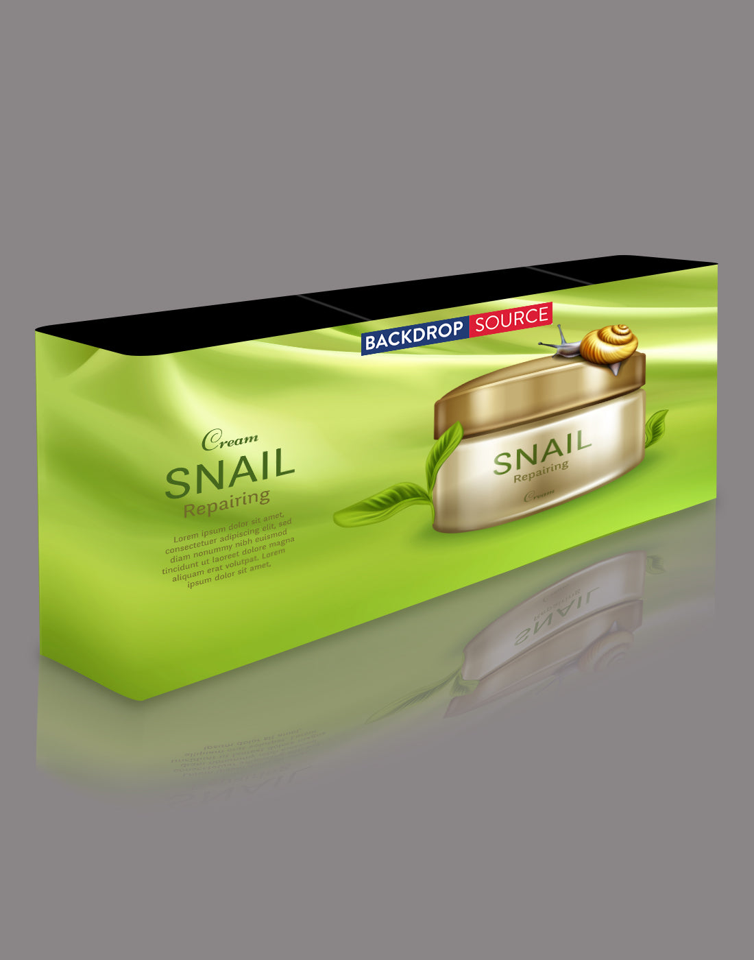 Premium Fabric Counter Display - 10ft W