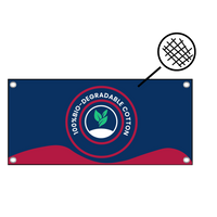 Bio-degradable Cotton Banner