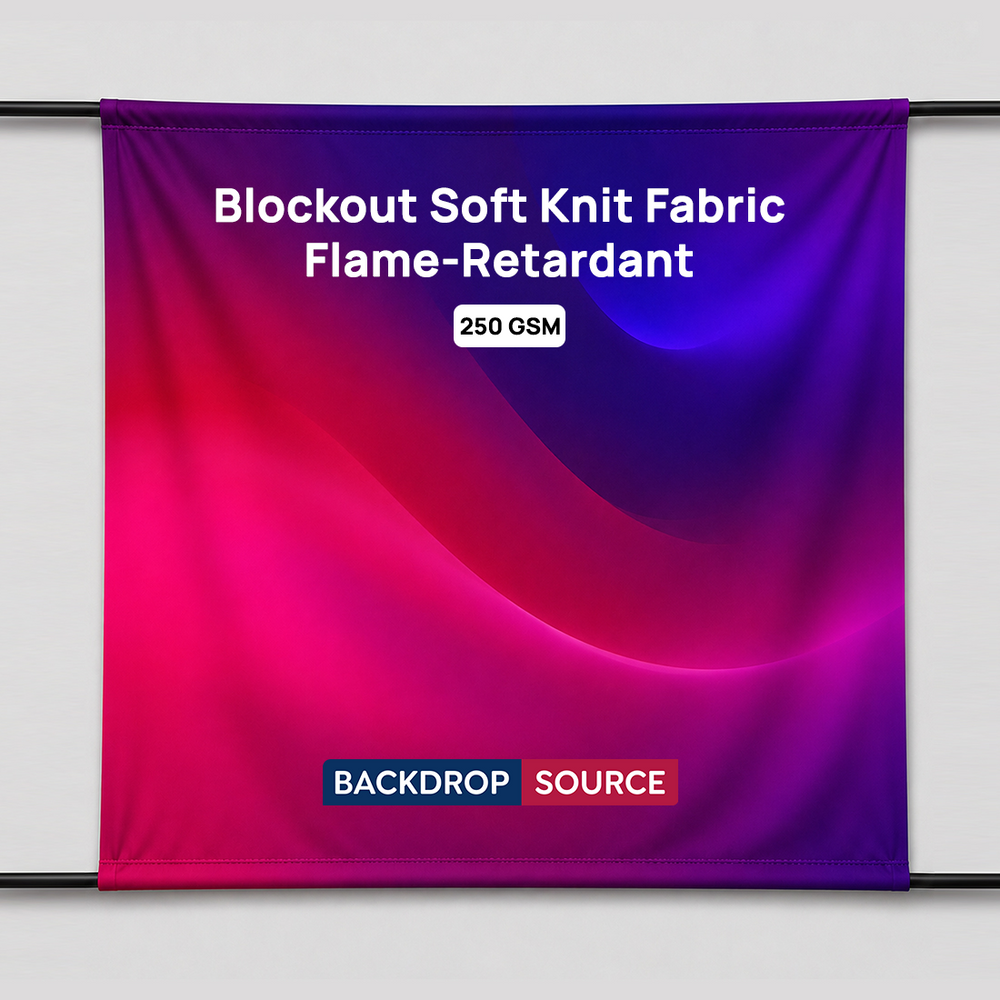 Blockout Fabric Backdrop Printing