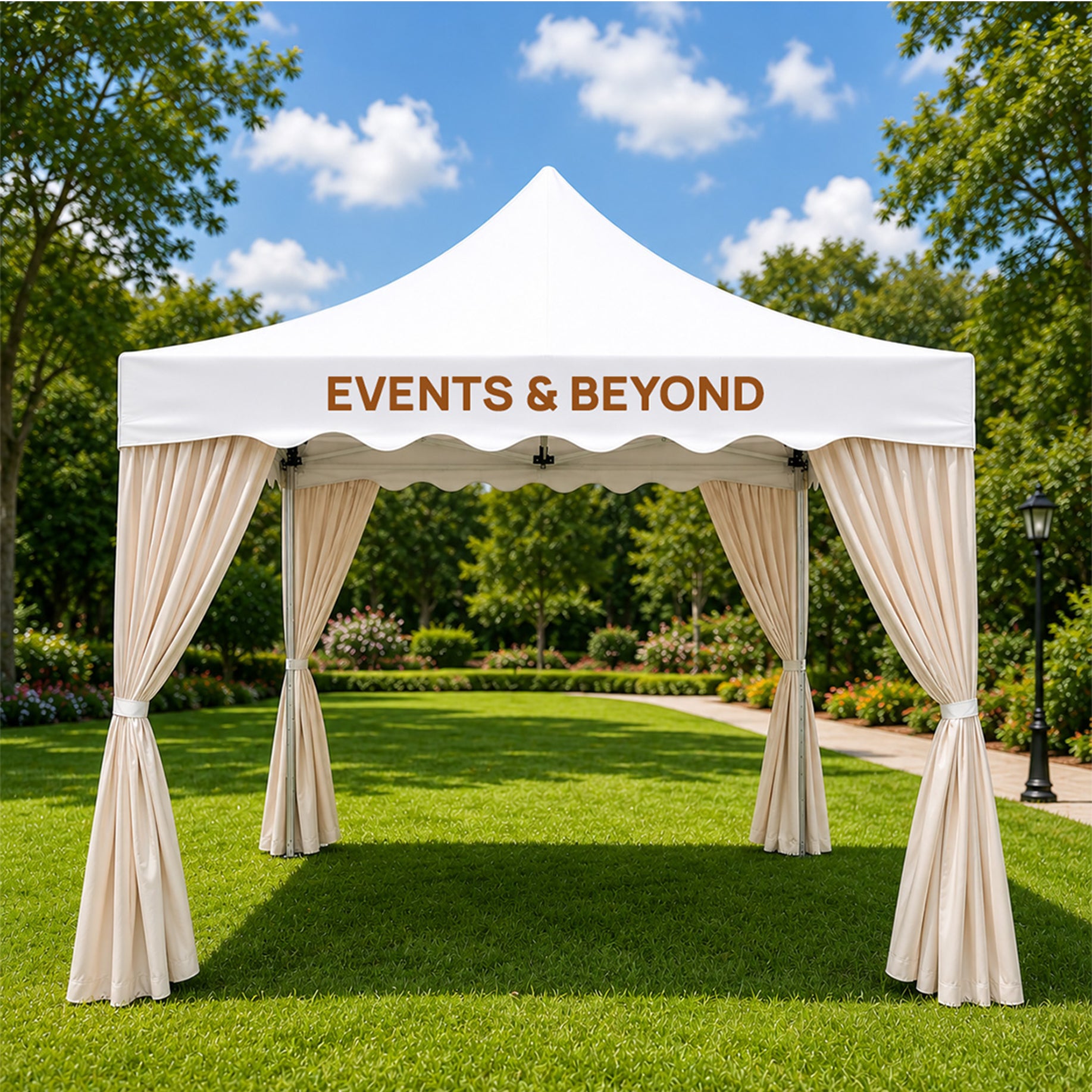 Canopy Tent Fabric Corner Curtains