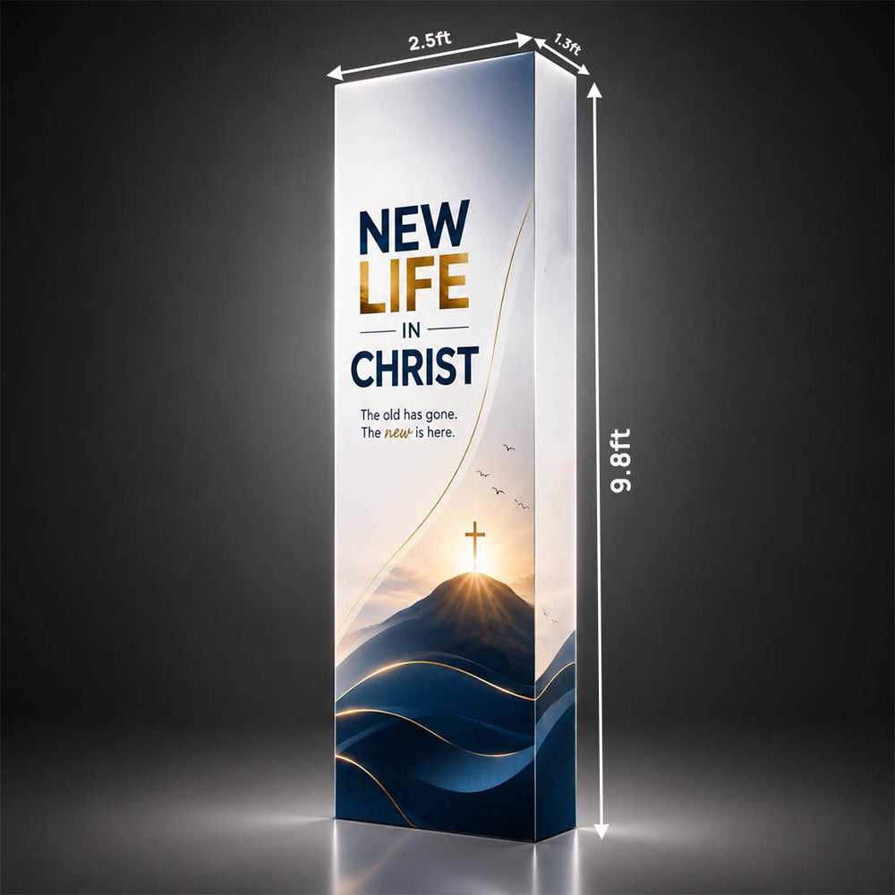 Church Faith Backlit SEG Pop-Up Display