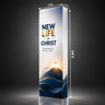 Church Faith Backlit SEG Pop-Up Display