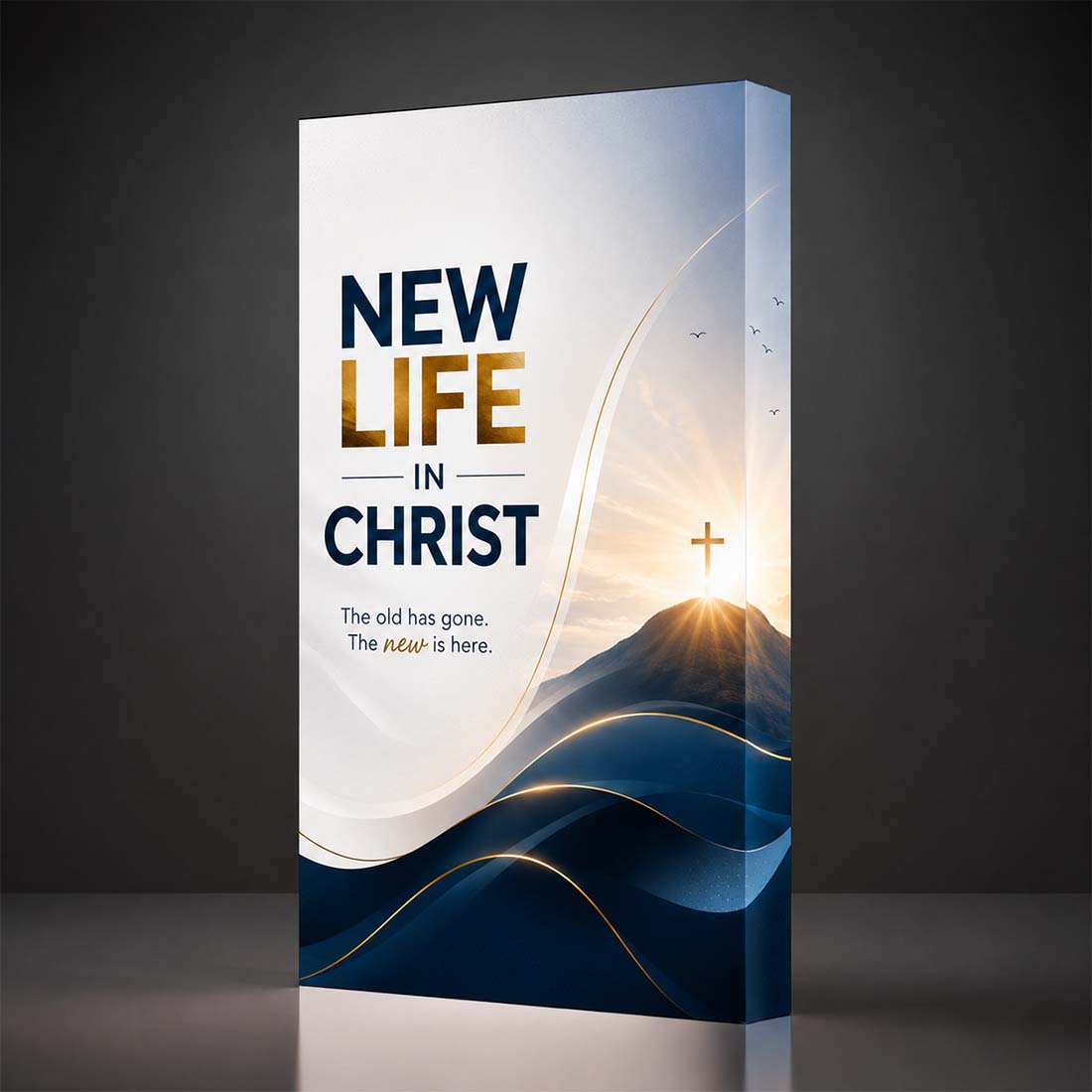 Church Faith Backlit SEG Pop-Up Display