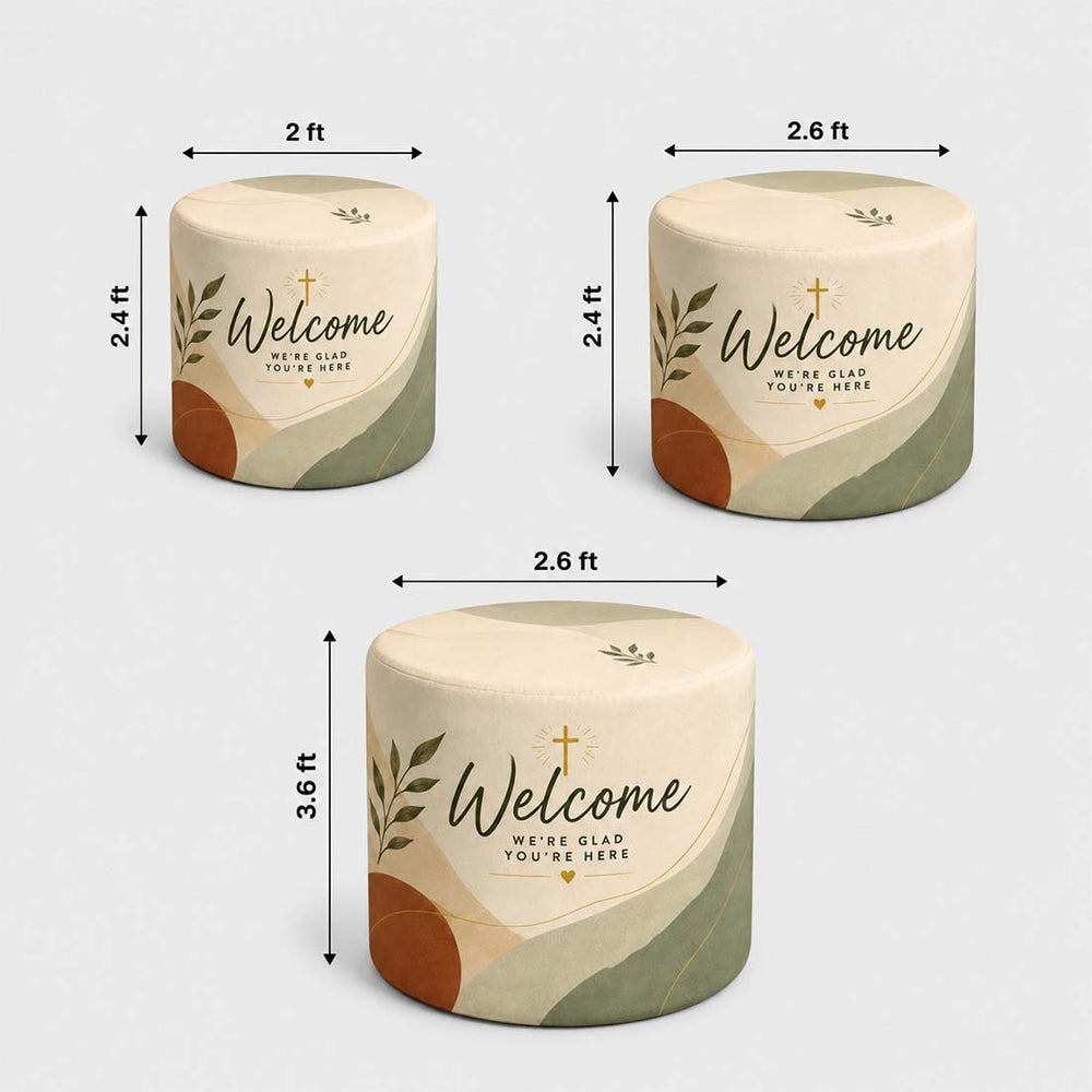 Church Round Communion Table Cover