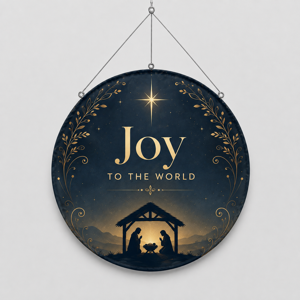 Church Vertical Disc Banner