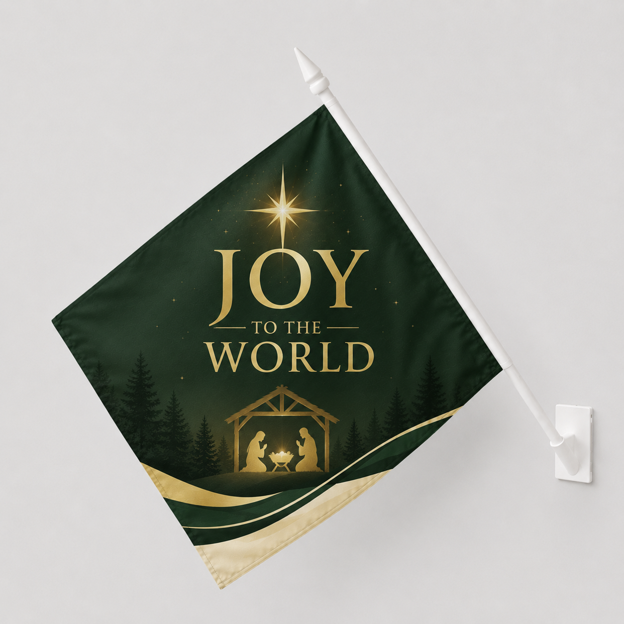 Church Wall Flag Banner