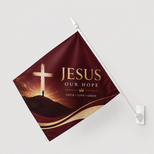 Church Wall Flag Banner