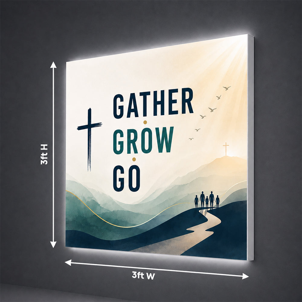 Church Welcome Center SEG Light Box