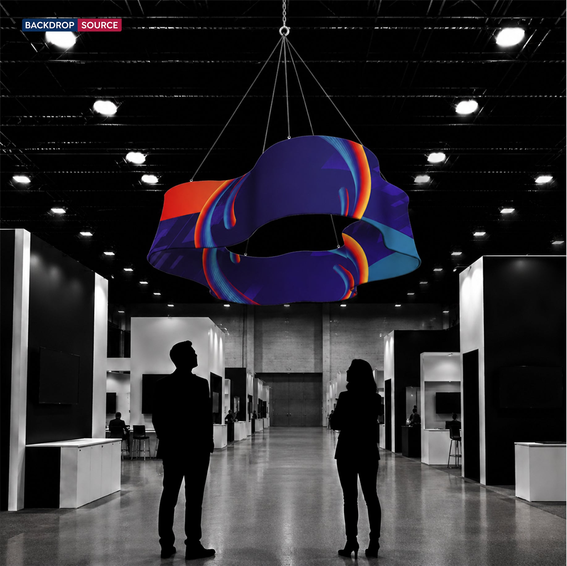 Cloud Shaped Hanging Banner