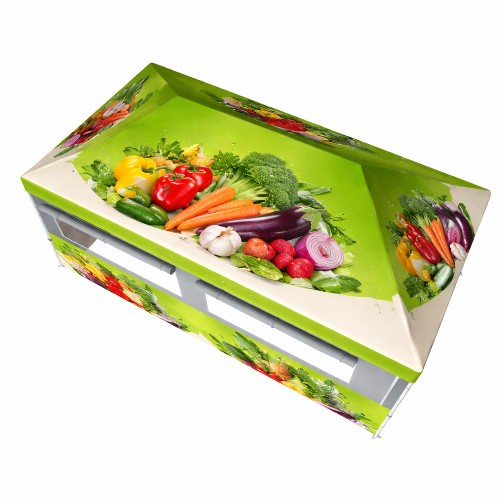 15ft x 10ft Custom Food Booth Canopy Tent