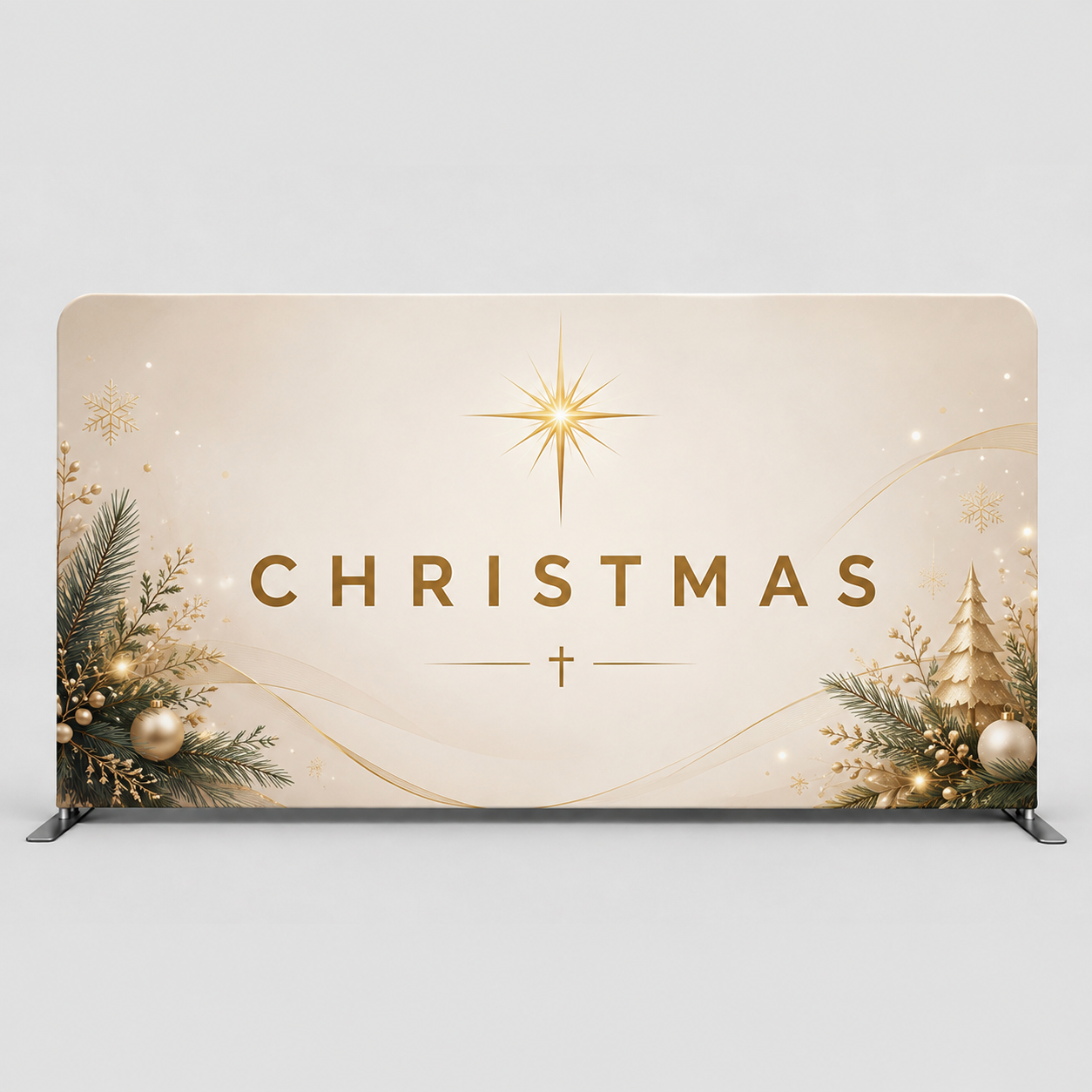 Church Compact Stage Backdrop (10ft W x 3ft H)