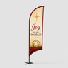 Church Concave Feather Flag