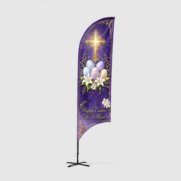 Church Concave Feather Flag