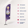 Church Concave Feather Flag