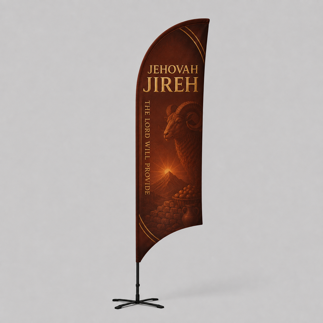 Church Concave Feather Flag