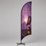 Church Concave Feather Flag