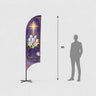 Church Concave Feather Flag