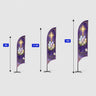 Church Concave Feather Flag