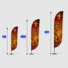 Church Convex Feather Flag