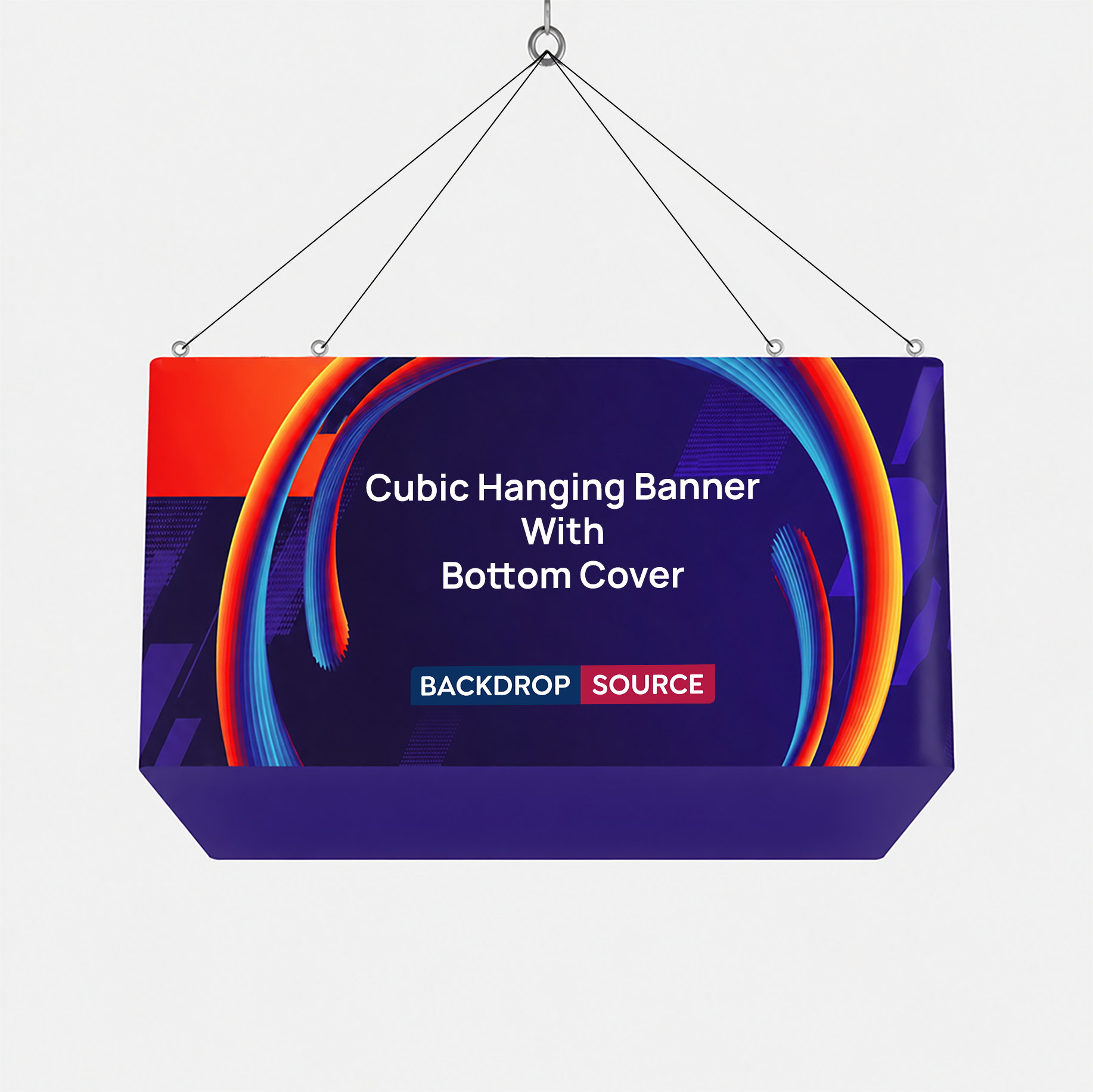 Sky Tube Cubic Hanging Banner