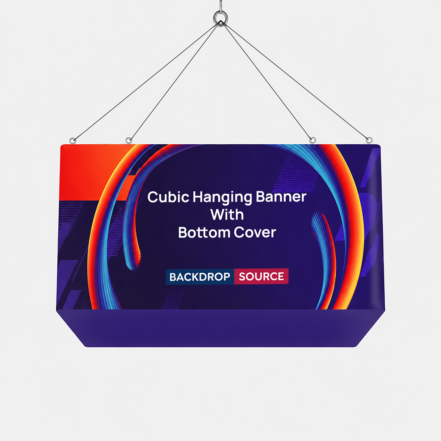 Banner colgante cúbico Sky Tube
