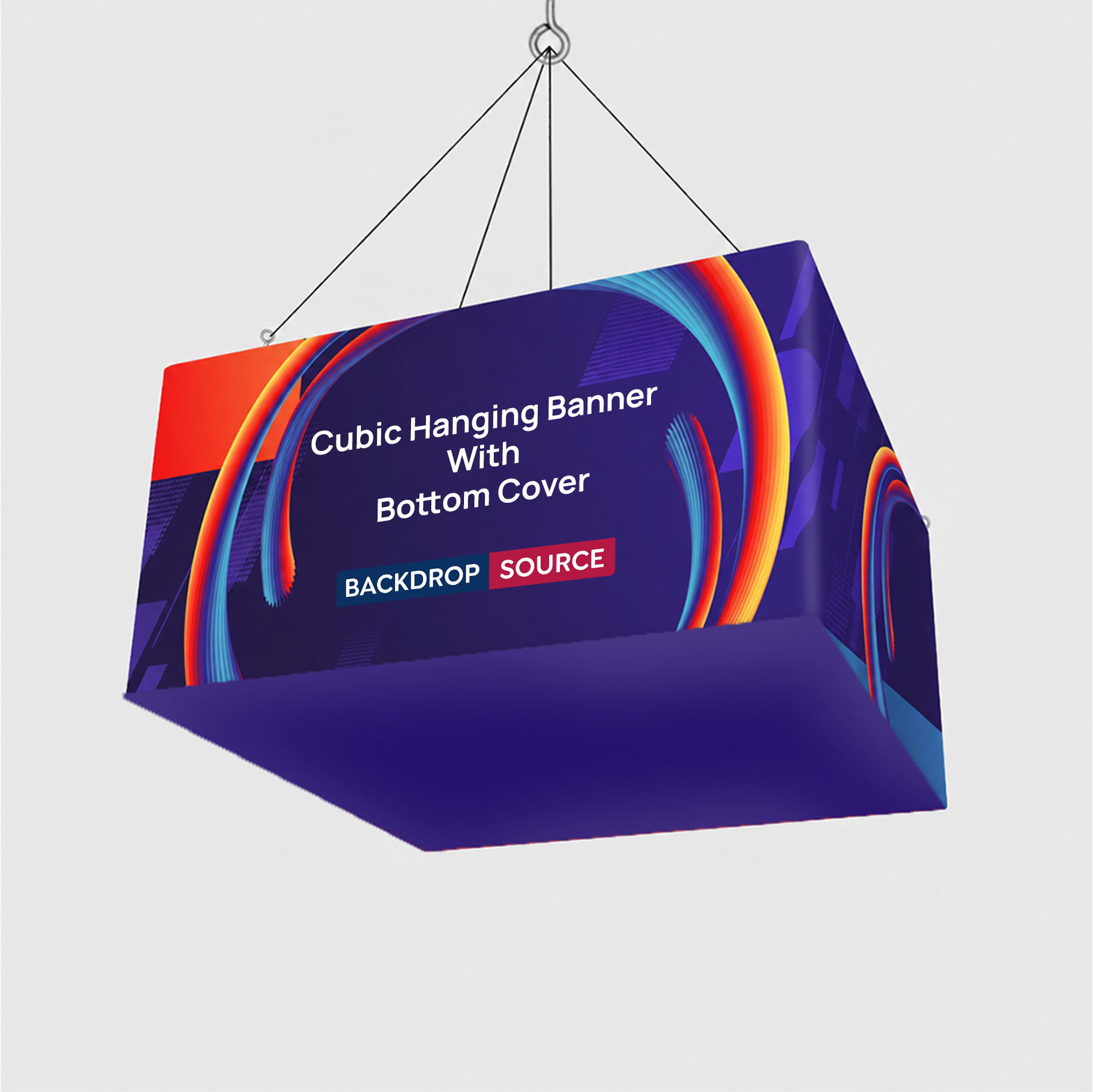 Sky Tube Cubic Hanging Banner