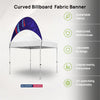 Curved Outdoor Billboard Fabric Banner (only billboard)