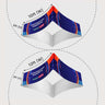 Curved Square Quad Hanging Banner