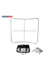 Curved Tension Fabric Media Wall Display
