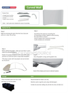 Curved Tension Fabric Media Wall Display