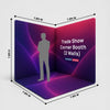 Custom Printed Trade Show Corner Booth (2 Walls)