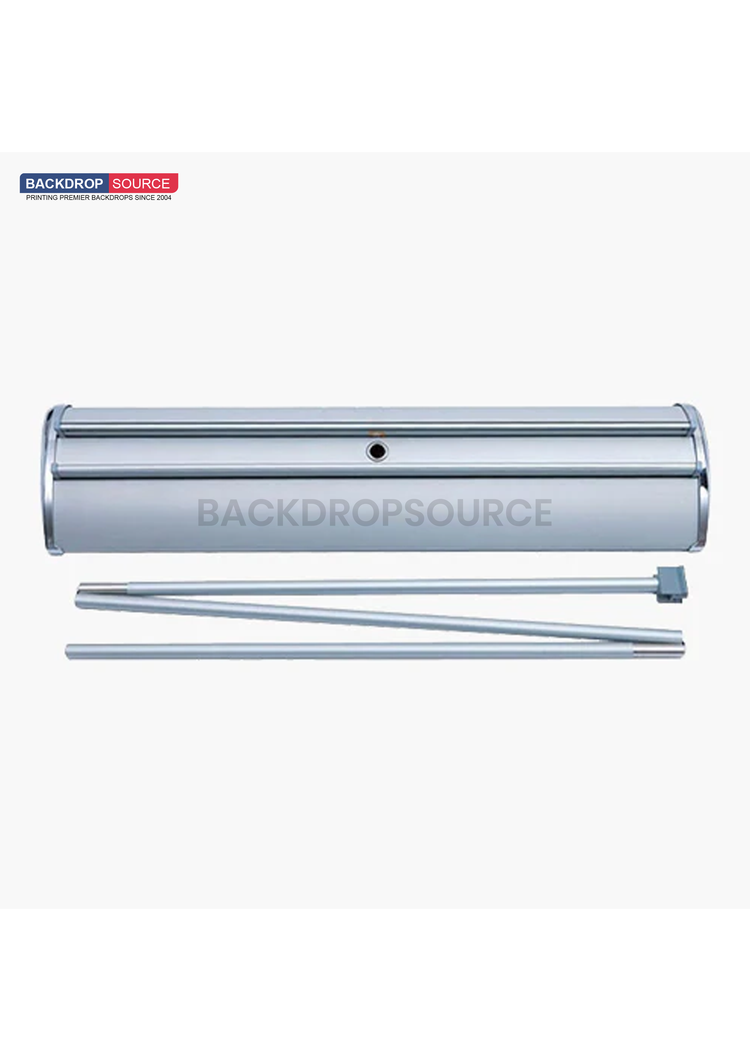 Double-sided wide base Roll Up Banner