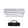 Double-sided wide base Fabric Roll Up Banner
