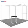 Economy L Arch TV Display Exhibition Kit for 10ft Wide Booths