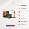 Economy L Arch TV Display Exhibition Kit for 10ft Wide Booths