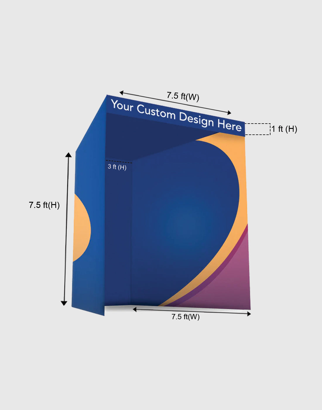 Fabric Vogue Booth - Backdropsource