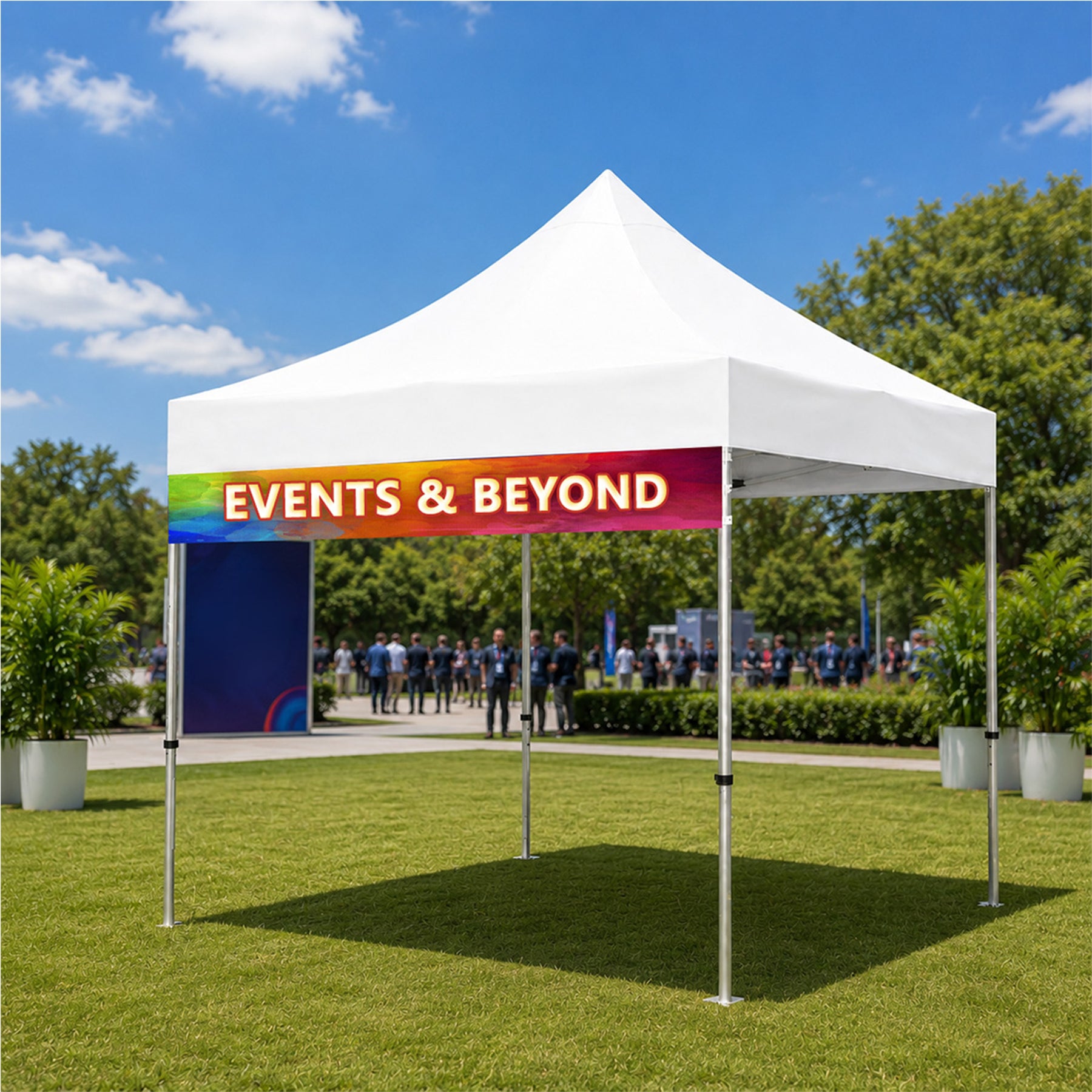 Carpa con dosel personalizada y resistente (6,5 pies x 10 pies)