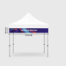 Fabric Canopy Tent Valance Banner