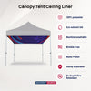 Fabric Ceiling Liner for Canopy Tents