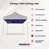 Fabric Ceiling Liner for Canopy Tents