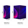 Fabric Magnetic Partition Display – 2 Panel
